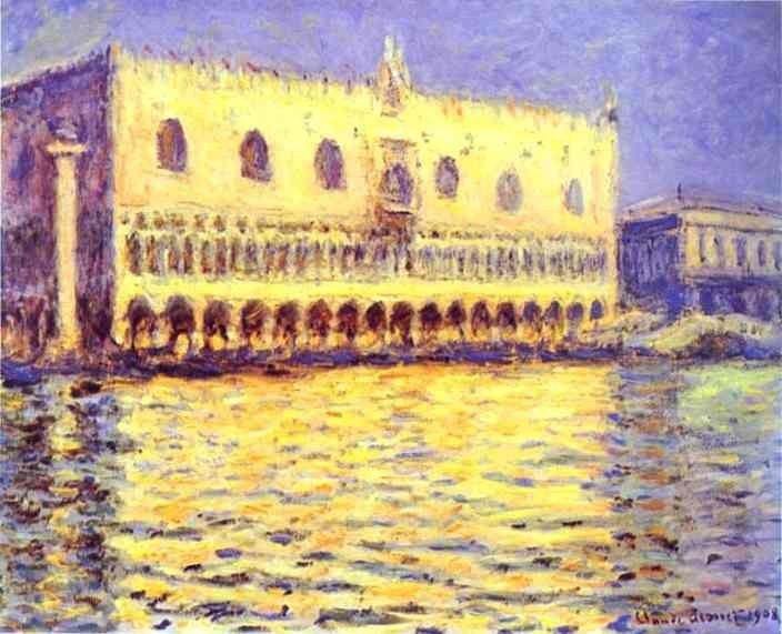 Claude Monet Venice The Doge Palace